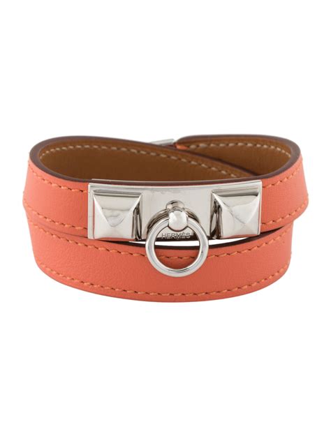 hermes double wrap leather bracelet|bloomingdale's hermes bracelet.